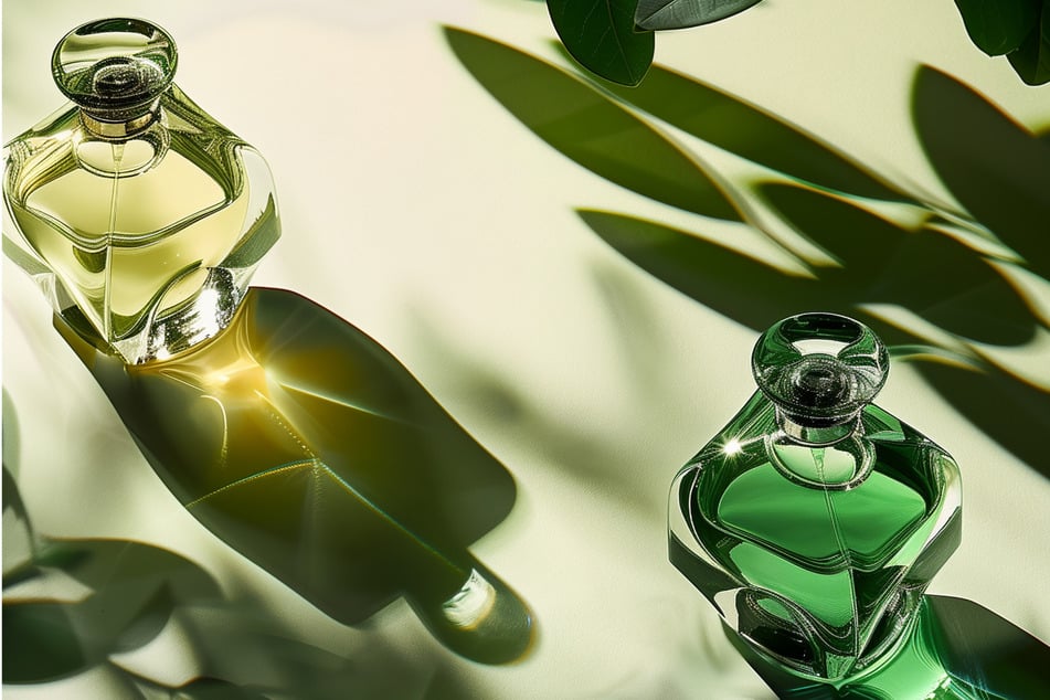 Botanische, grüne Noten können erdend wirken.