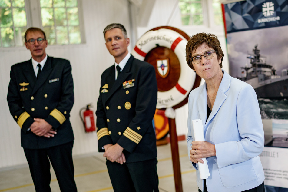 Kramp-Karrenbauer in der Marineschule: Das hat die Verteidigungsministerin besonders beeindruckt