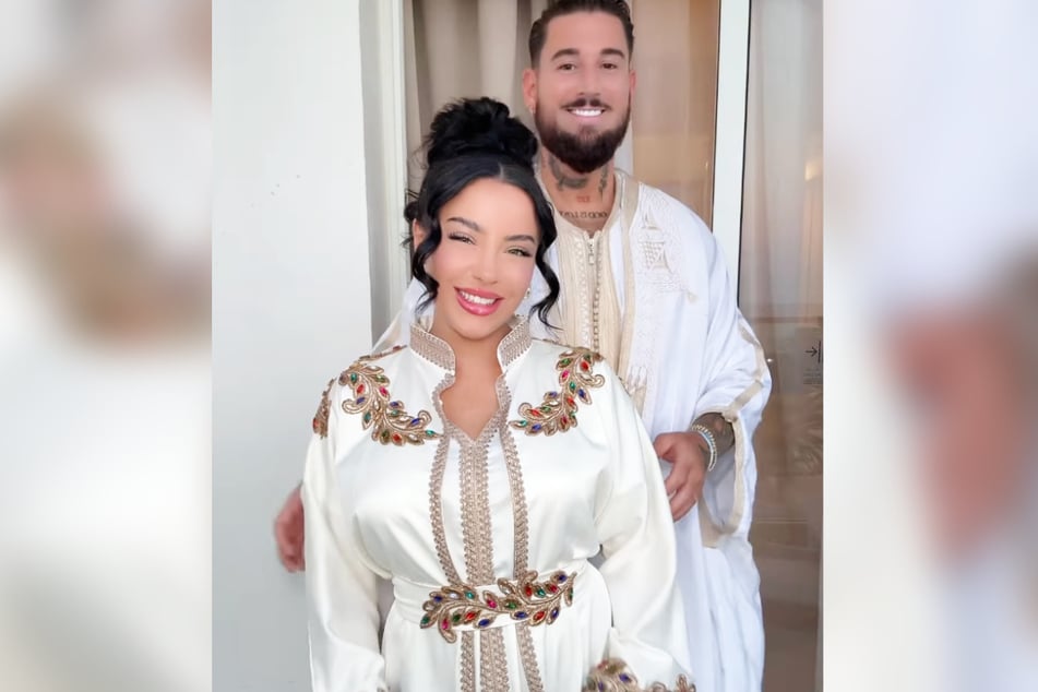 Leyla (29) und Mike Heiter (33) verbringen den zweiten Teil ihrer Flitterwochen in Tunesien, um die dort lebenden Verwandten der Frankfurterin zu besuchen.