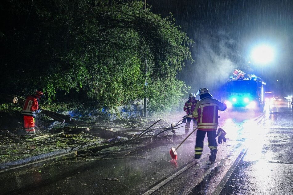 Im Südwesten haben schwere Unwetter gewütet.