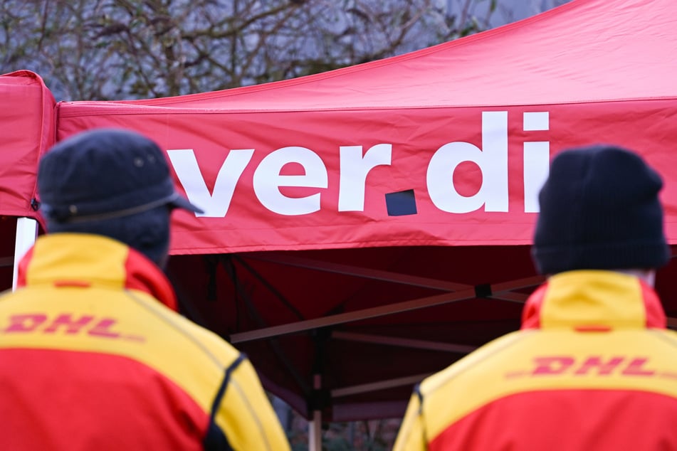 Verdi bestreikt den DHL Hub in Leipzig. (Symbolbild)