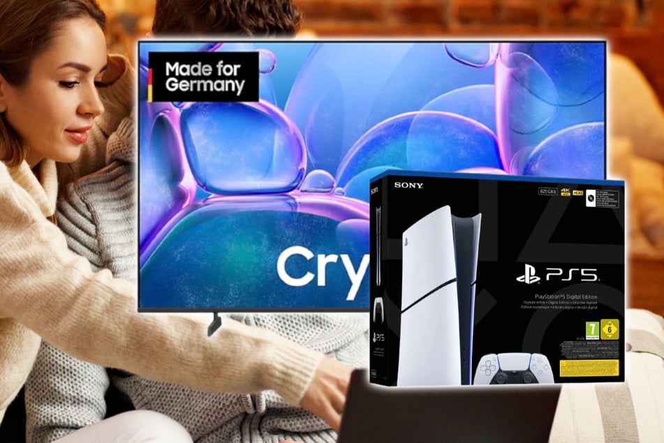 65-Zoll Samsung Fernseher plus PlayStation 5 für nur 1 Euro im Angebot