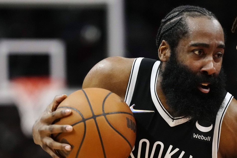 Nets guard James Harden tallied his fifth triple-double of the season against the Lakers on Christmas night.