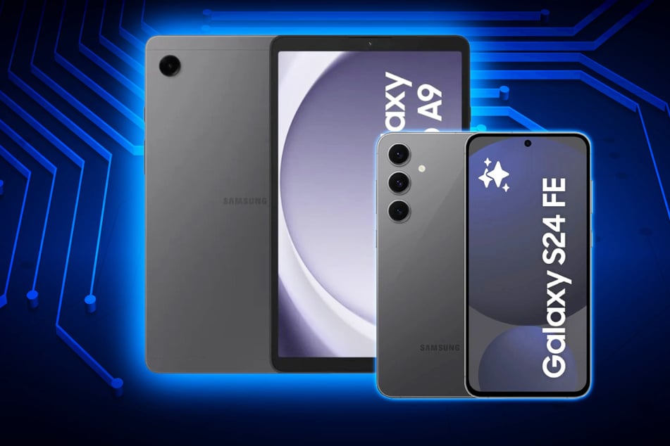 Jetzt bei Blau: Samsung Galaxy S24 FE und Tab A9 im Vertrag zum günstigen Aktions-Preis