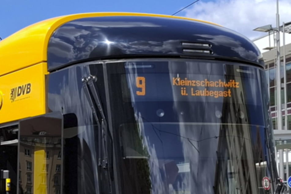 Die verlängerte Linienführung der "9" über Laubegast nach Kleinzschachwitz wird ebenfalls dargestellt.