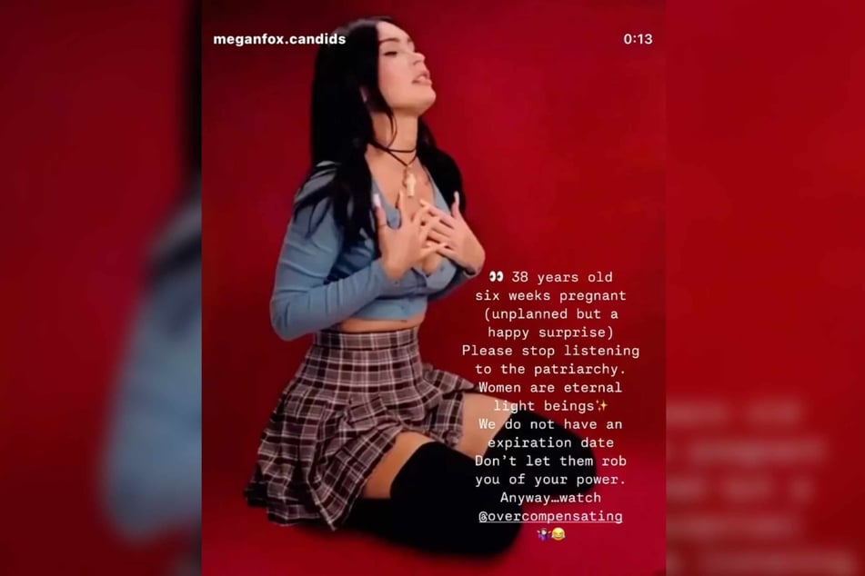 After keeping a low profile during her pregnancy, Megan Fox finally posted to her Insta Stories.