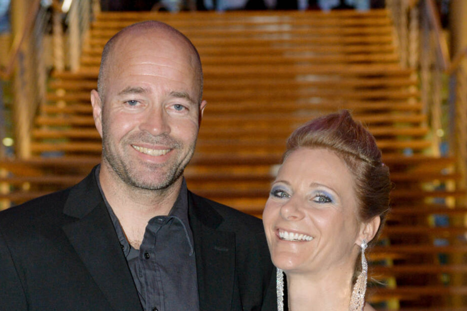 Trond Nystad 2014 beim Olympiaball in Leipzig mit seiner Frau Claudia Nystad.
