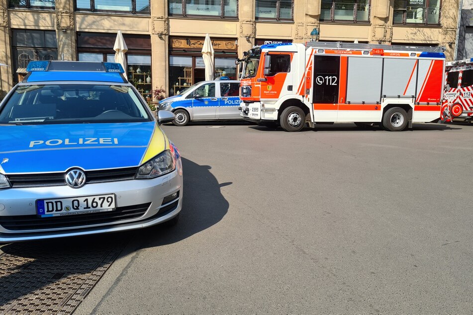 Polizei, Feuerwehr und Rettungsdienst waren vor Ort.