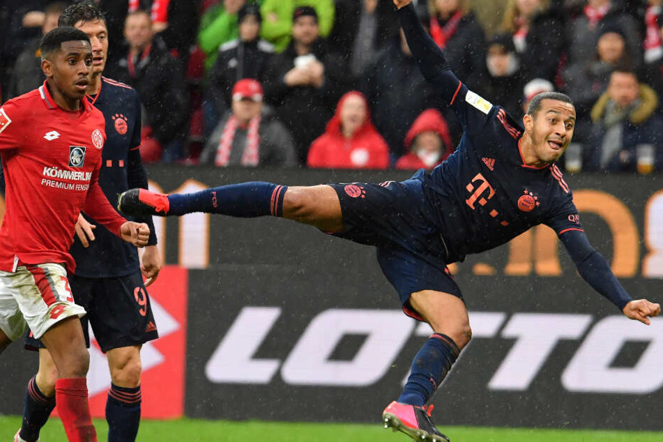 Drei Spiele, drei Treffer: Thiago Alcántara (r.) in Bestform.