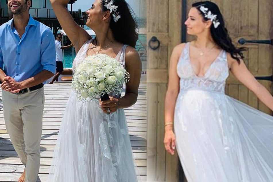 Nach Hochzeit mit Oliver Pocher: Amira Aly zeigt ihr Kleid!