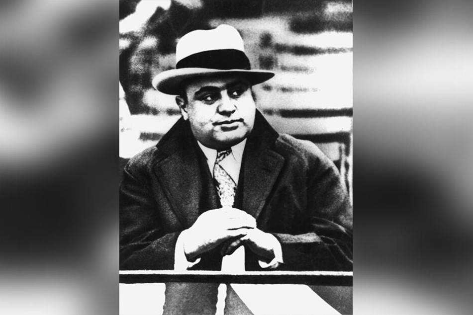Al Capone war der amerikanische Bandenchef der "Unterwelt" von Chicago. (Aufnahmedatum unbekannt).
