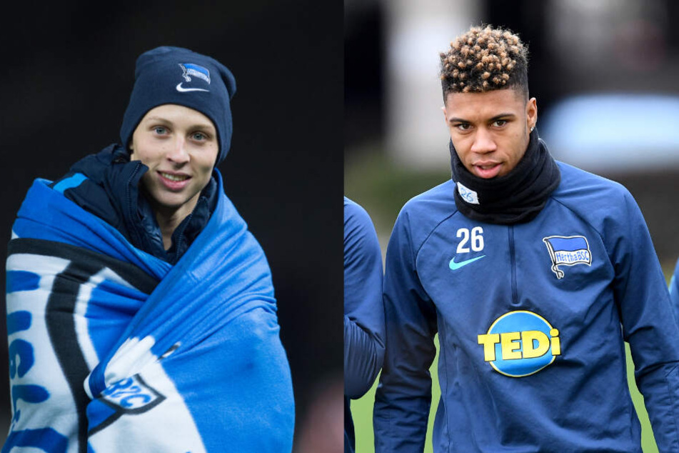 Versprechen für die Zukunft? Palko Dardai (l.) und Sidney Friede (r.) kamen aus der eigenen Jugend in den Profi-Bereich.