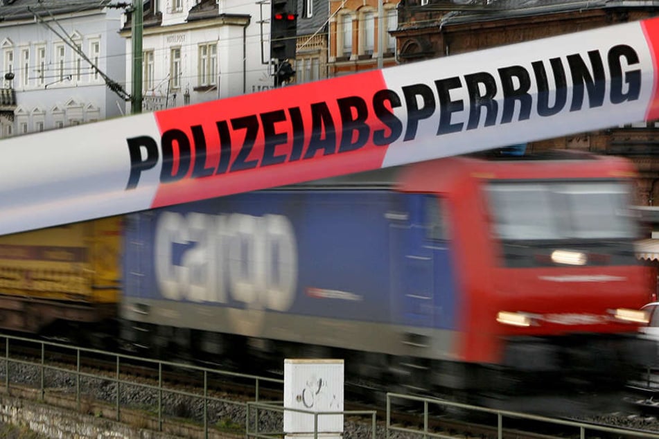 Der Mann hatte versucht, auf einen Güterzug zu springen. (Symbolbild)
