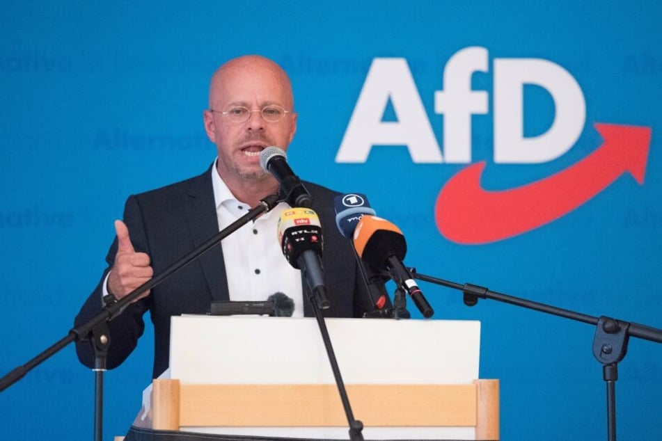 AfD-Landesvorsitzender Andreas Kalbitz will in Brandenburg bei der Landtagswahl für Furore sorgen.
