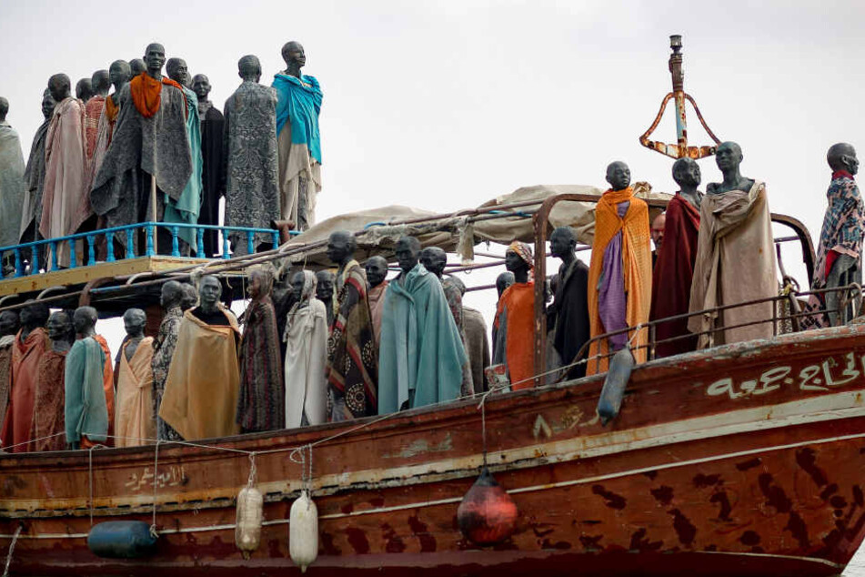 Die "Al-hadj Djumaa" war im Sommer 2013 mit 217 Eritreern und 65 Äthiopiern an Bord aus Ägypten gekommen.