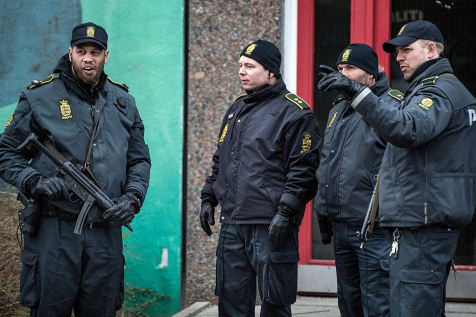 Die Polizei in Dänemark im Einsatz (Archivbild).