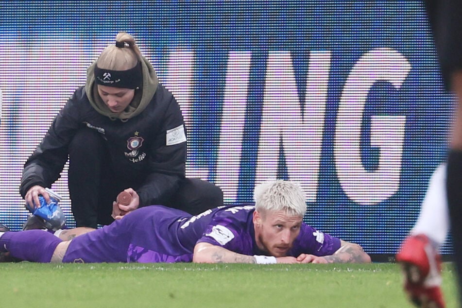 Aue-Spieler Marvin Stefaniak (30) wurde auf einem Weihnachtsmarkt angepöbelt.