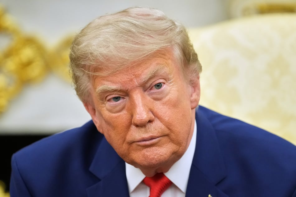 Der US-Präsident Donald Trump (80).