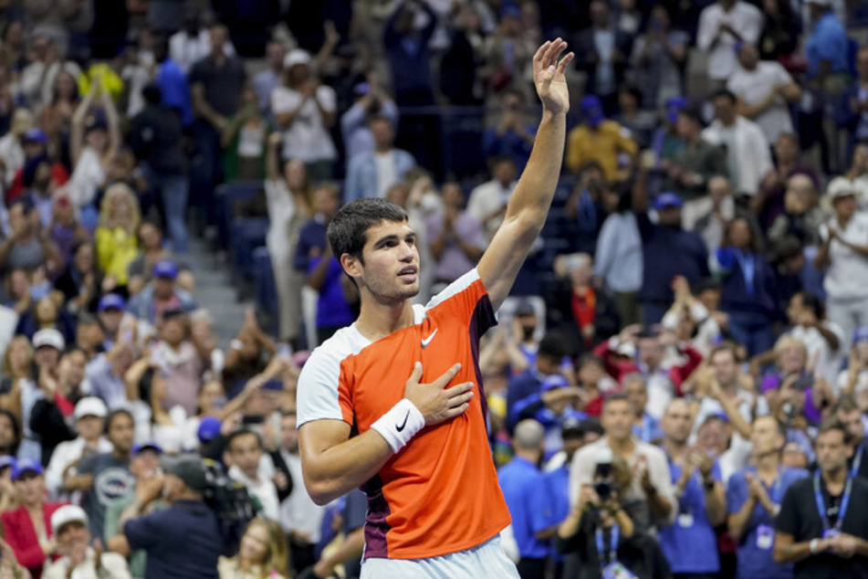 Carlos Alcaraz (19) gewann im vergangenen Jahr die US Open und wurde damit auch die jüngste Nummer eins der Welt.