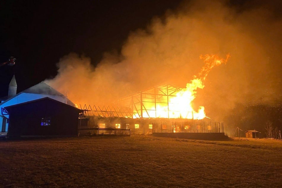 Der Hof der Familie brannte lichterloh.