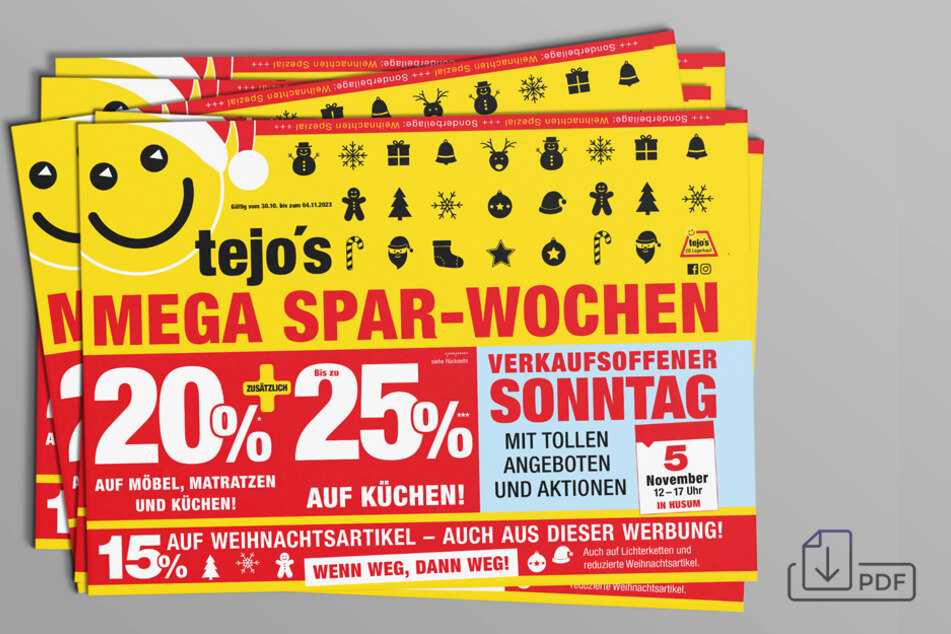 Klicken und durch den Aktions-Flyer stöbern.