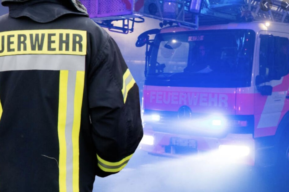 Die Feuerwehr wurde in der Nacht zum Dienstag nach Leipzig-Grünau alarmiert.