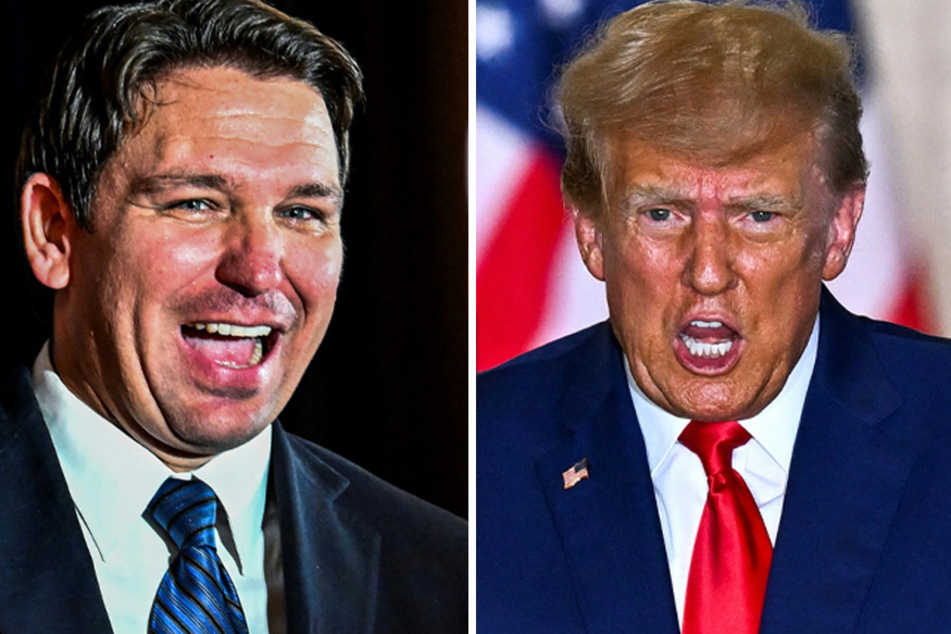 Donald Trump is verbally attacking Florida Governor Ron DeSantis as as the former president continues to dominate the polls ahead of the 2024 presidential election.