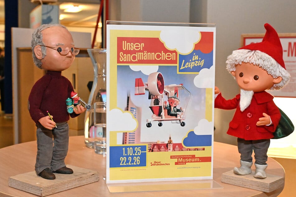 "Unser Sandmännchen" ist zurück in der Messestadt! Am morgigen Mittwoch eröffnet die Ausstellung "Unser Sandmännchen in Leipzig" im Haus Böttchergäßchen.