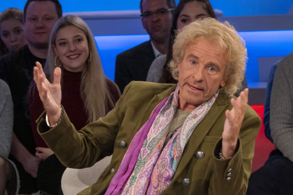 Thomas Gottschalk am Mittwoch bei der Sendung "Maischberger - Die Woche".