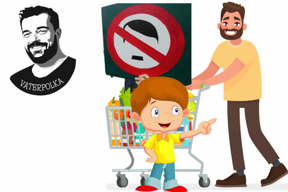 Als mich meine Kinder im Supermarkt zum Neonazi machten