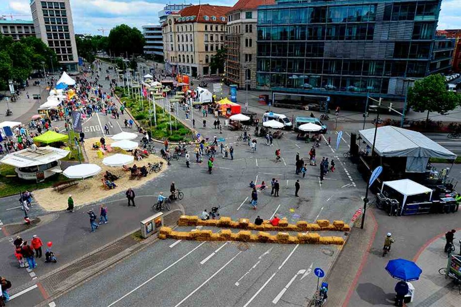 Keine Autos, dafür Strände und Musik: So feiert Hannover den "Autofreien Sonntag".