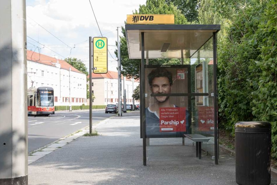 Vor allem in Strehlen, Reick und Tolkewitz wurden unnatürlich viele Haltestellen zerstört.