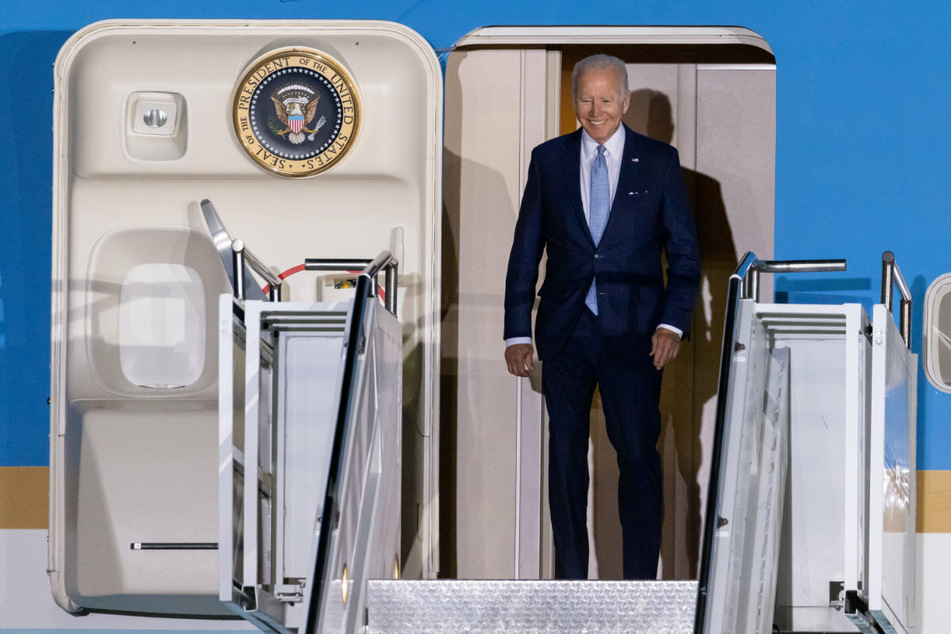 Am Samstagabend landete US-Präsident Joe Biden (79) mit der Air Force One am Flughafen München.