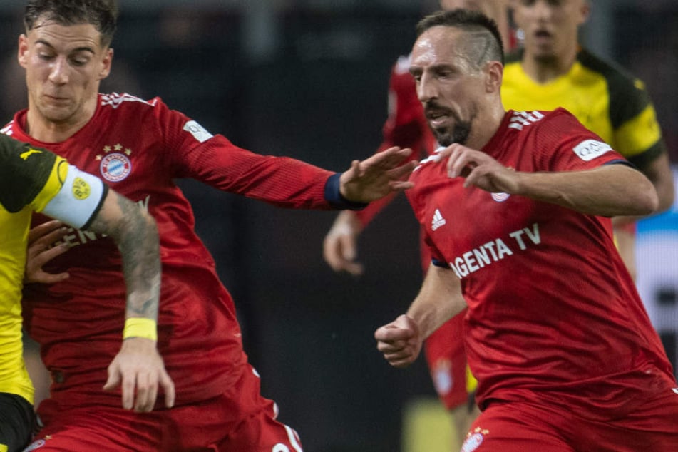 Franck Ribéry soll nach der Partie gegen Borussia Dortmund die Fassung verloren haben.