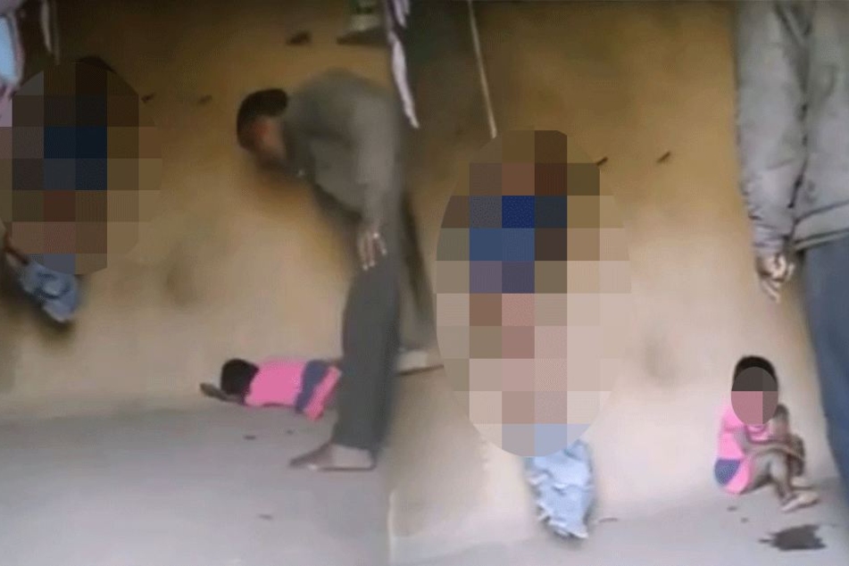 Unerträgliche Bilder: Horror-Vater erteilt kleinem Sohn (5) "Lektion" und hängt ihn auf