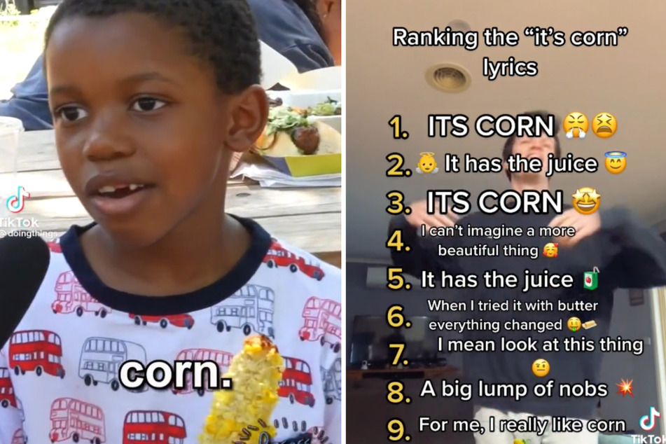 Tariq, AKA the Corn Kid, achieved viral fame thanks to his declaration of love for the vegetable.