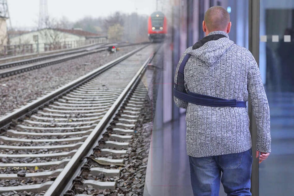 Ist noch immer schwer traumatisiert und in Behandlung: Am Montag sagte Schubser-Opfer Rene J. (41) vor
Gericht aus.
