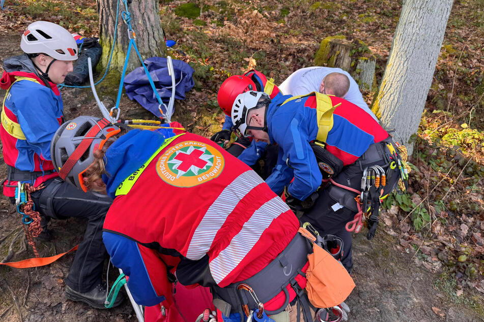 Die Bergwacht Sachsen rückte am Wochenende insgesamt drei Mal aus.