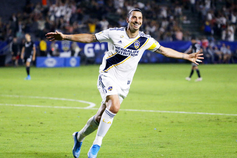 Zlatan Ibrahimovic spielte die letzten knapp zwei Jahre in den USA In der Major League Soccer für Los Angeles Galaxy.