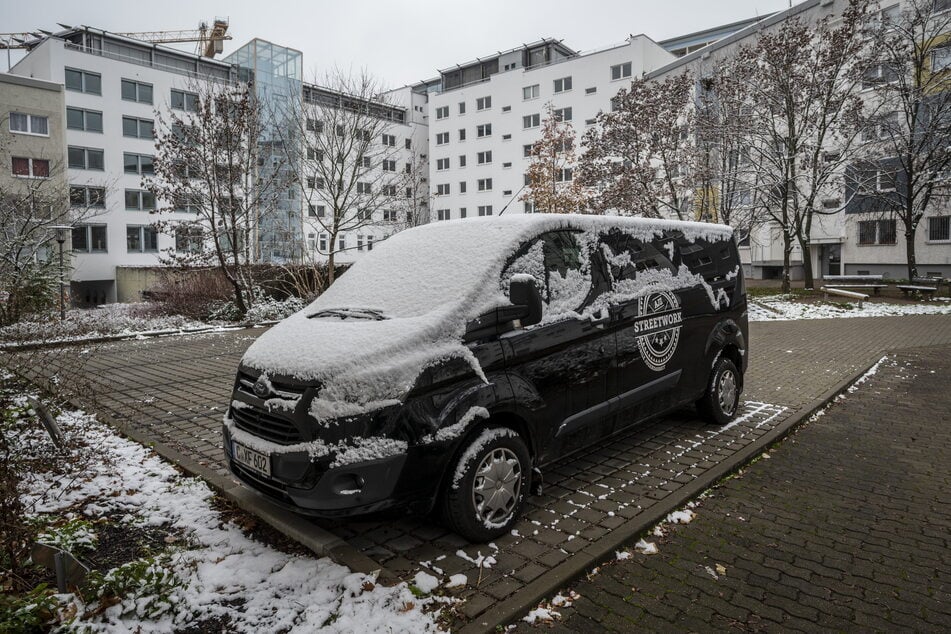 Der Transporter des AJZ diente früher als Hilfebus, wird aktuell jedoch nicht mehr benutzt.