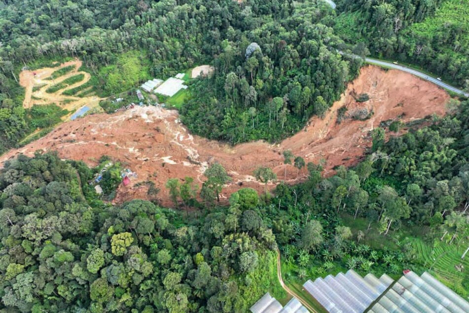 Etwa 50 Kilometer nördlich der Hauptstadt Kuala Lumpur ereignete sich der verheerende Erdrutsch.