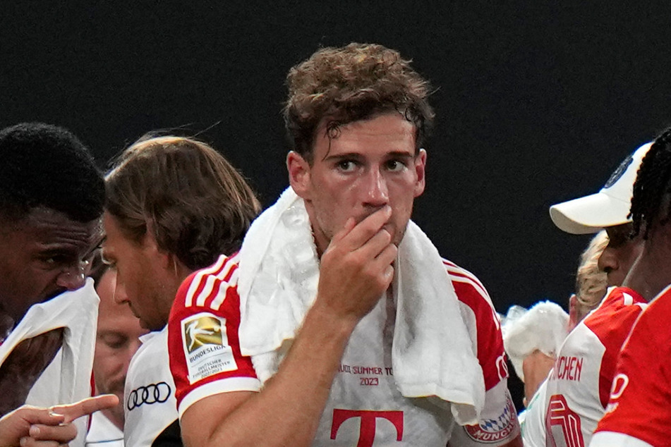 Fußball-Nationalspieler Leon Goretzka (28) muss um seinen Stammplatz bei den Bayern bangen.