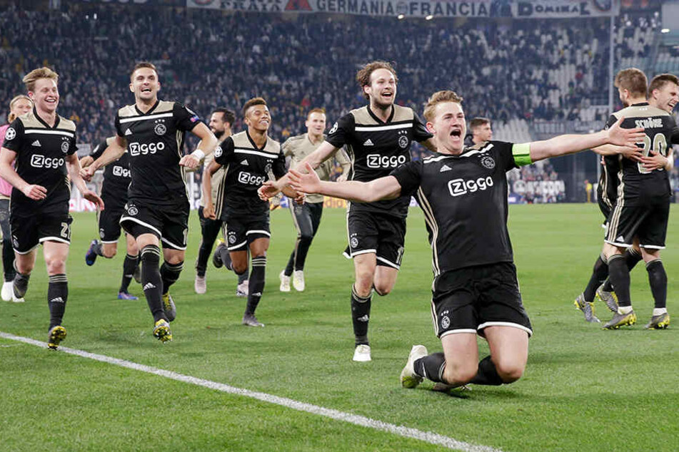 Die jungen Wilden von Ajax Amsterdam schafften bei Juventus die Sensation und stehen jetzt im Halbfinale der Champions League.