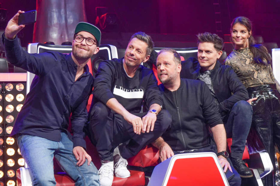 Harmonie unter den The-Voice-Coaches.