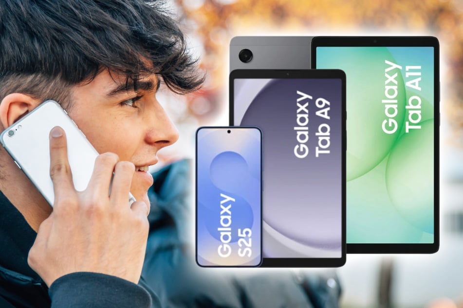 Samsung Galaxy S25 mit Galaxy Tab A9 und Tab A11 hier für nur 1 Euro
