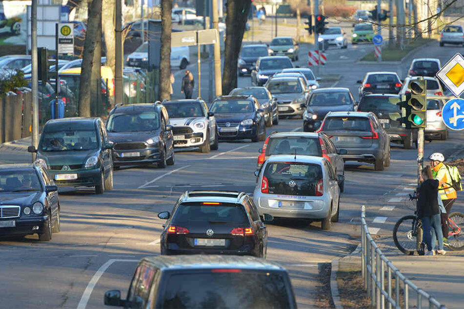 Fiese Störquelle: die Ampel an der Müllerstraße/Promenadenstraße.