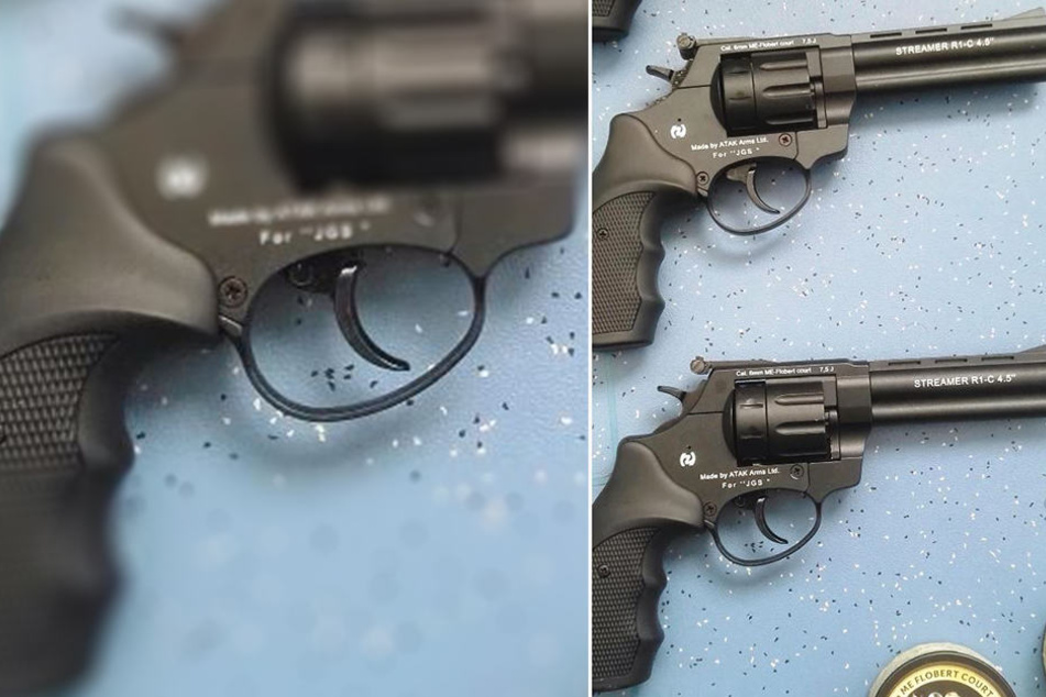 Die beiden Männer hatten im Fahrzeug Waffen nach Deutschland geschmuggelt.