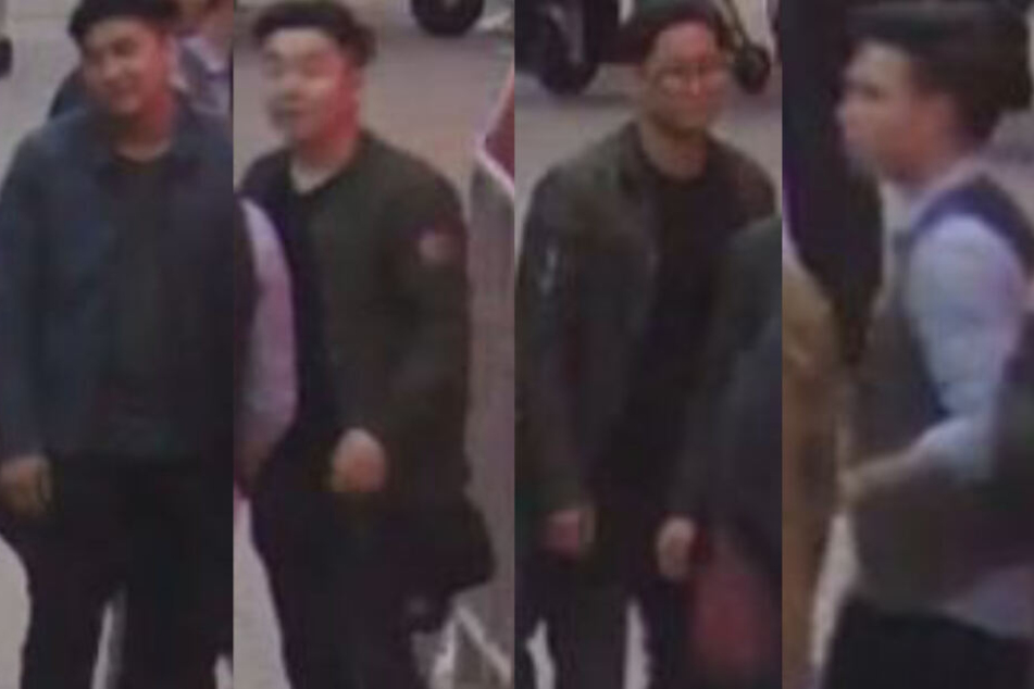 Die Polizei München sucht nach diesen vier Männern.