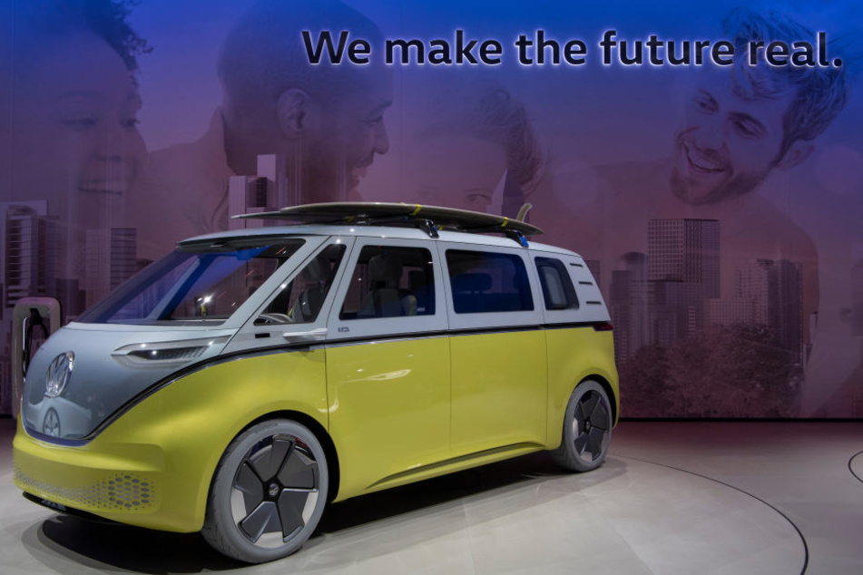 Der neue VW Buzz fährt nur mit Strom.