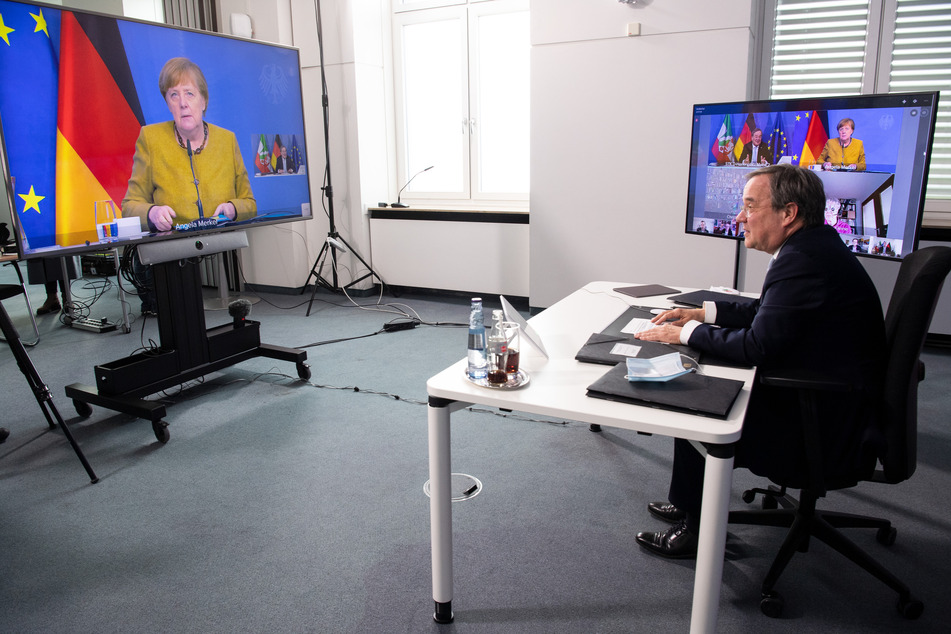 Laut Kanzlerin Merkel führen neue Selbsttests nicht automatisch zu sofortiger Besserung.